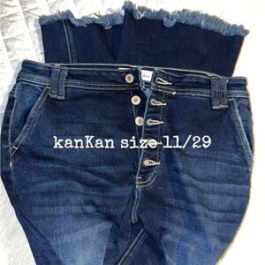 Never worn KanKan flare jeans